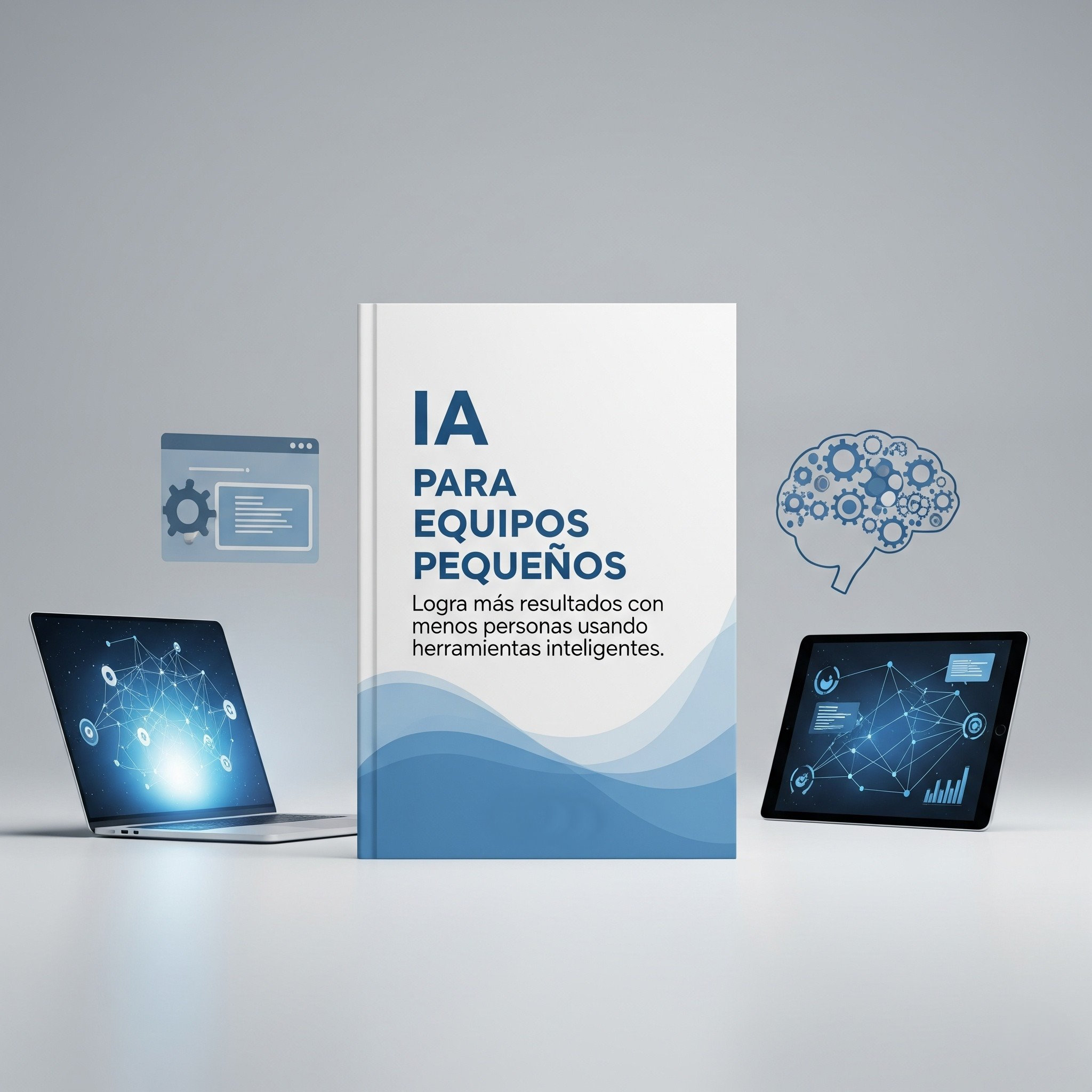 Portada del libro IA para Equipos Pequeños